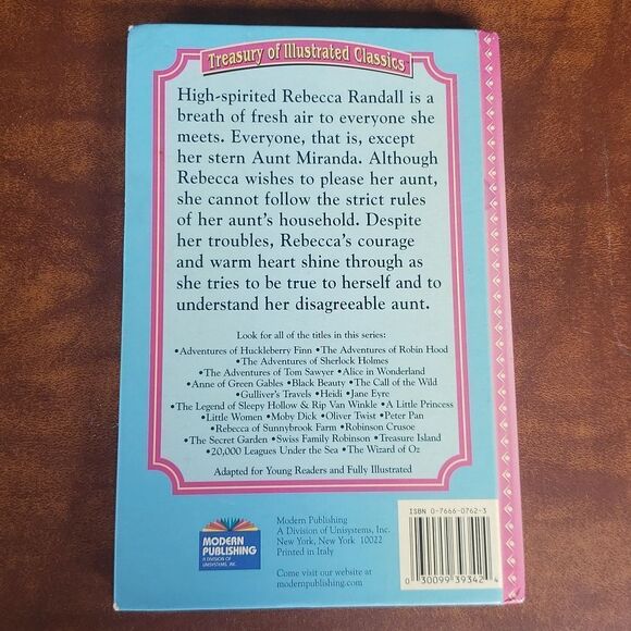 Vintage Book "Rebecca of Sunnybrook Farm" by Kate Douglas Wiggin - Picture 2 of 6